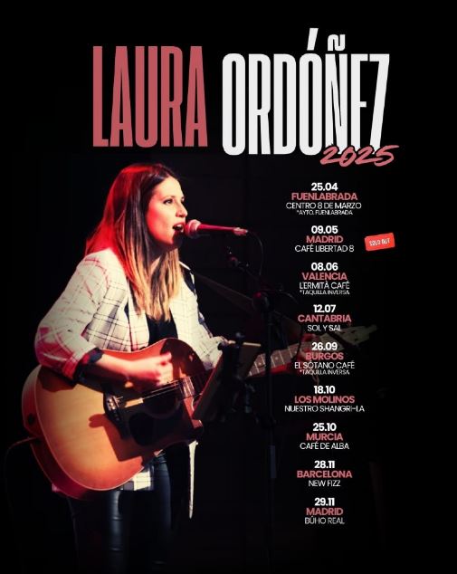 Laura Ordóñez en Café de Alba